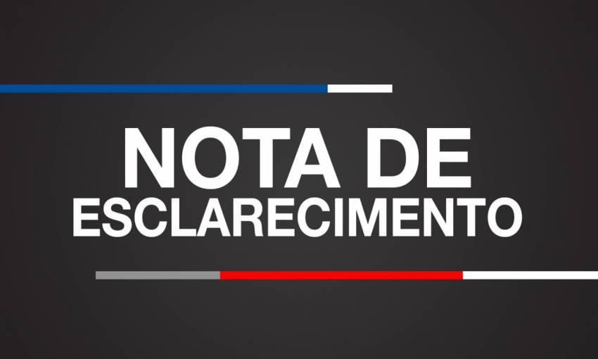 NOTA SOBRE POSSÍVEL FESTA NA VILA NETINHO