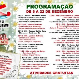 Imagem da notícia Programação de Natal 2019: muita música até dia 22