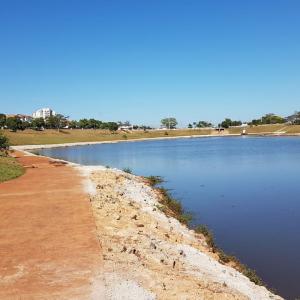 Imagem da notícia Prefeitura realiza serviços de manutenção no lago