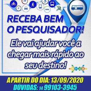 Imagem da notícia Pesquisa: transporte coletivo