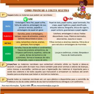 Imagem da notícia SECRETARIA RETOMA COLETA SELETIVA
