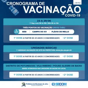 Imagem da notícia Ação: VAMOS VACINAR JAHU