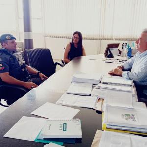 Imagem da notícia PREFEITURA PARTICIPA DE REUNIÃO DE ALINHAMENTO COM A POLÍCIA MILITAR