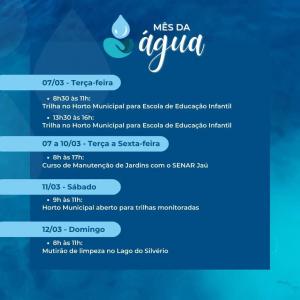 Imagem da notícia PREFEITURA COMEMORA O DIA DA ÁGUA COM MUITAS ATIVIDADES