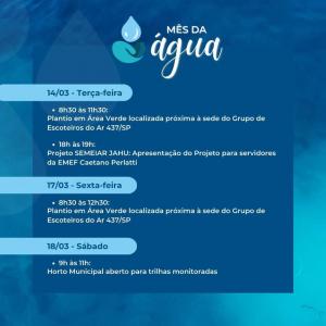Imagem da notícia PREFEITURA COMEMORA O DIA DA ÁGUA COM MUITAS ATIVIDADES