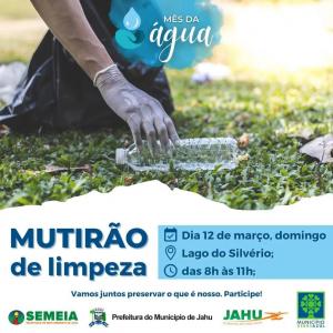 Imagem da notícia VISITAS AO HORTO E LIMPEZA NO LAGO DO SILVÉRIO