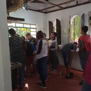 Imagem da notícia ADOLESCENTES DA LEGIÃO MIRIM NO HORTO MUNICIPAL