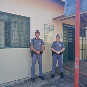 Imagem da notícia POLICIAIS MILITARES E SEGURANÇAS PATRIMONIAIS INTENSIFICAM ATIVIDADES NAS ESCOLAS