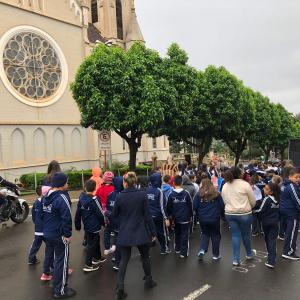 Imagem da notícia CAMINHADA PELO CENTRO AGITA O DIA DO DESAFIO