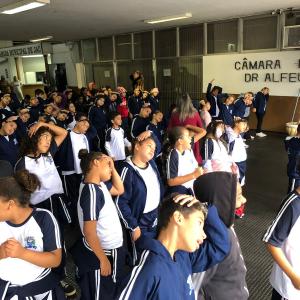 Imagem da notícia CAMINHADA PELO CENTRO AGITA O DIA DO DESAFIO