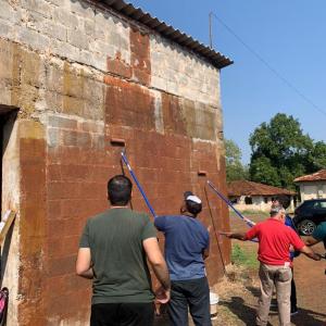 Imagem da notícia MAIS DE 30 PESSOAS PARTICIPAM DO CURSO DE PRODUÇÃO DE TINTA ECOLÓGICA