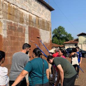 Imagem da notícia MAIS DE 30 PESSOAS PARTICIPAM DO CURSO DE PRODUÇÃO DE TINTA ECOLÓGICA