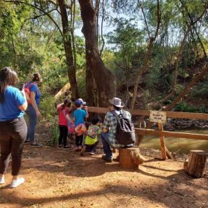 Imagem da notícia CRIANÇAS DA EDUCAÇÃO INFANTIL VISITAM HORTO MUNICIPAL