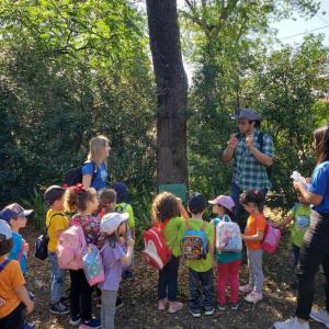 Imagem da notícia CRIANÇAS DA EDUCAÇÃO INFANTIL VISITAM HORTO MUNICIPAL