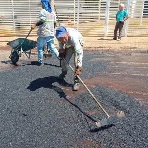 Imagem da notícia PREFEITURA INSTALA FAIXAS ELEVADAS EM AVENIDAS DA CIDADE