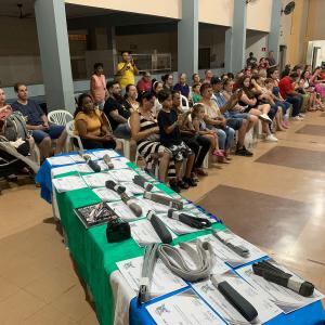Imagem da notícia ALUNOS DAS ESCOLINHAS DE JUDÔ REALIZAM TROCA DE FAIXA