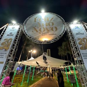 Imagem da notícia VIRADA DO ANO NOVO NO PARQUE DO RIO JAÚ É SUCESSO
