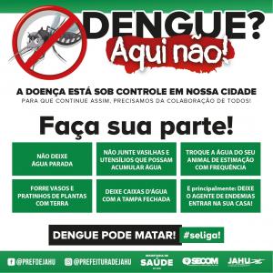 Imagem da notícia PREFEITURA INTENSIFICA AÇÕES DE COMBATE À DENGUE