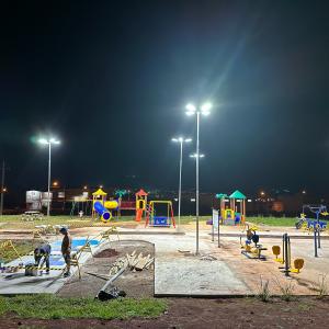 Imagem da notícia OBRAS DO NOVO COMPLEXO ESPORTIVO DO JARDIM BELA VISTA AVANÇAM