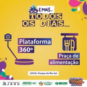Imagem da notícia Nosso carnaval tá chegando!!! Serão 4 dias de muita festa, alegria e fantasia com atrações para toda a família.