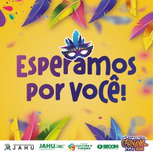 Imagem da notícia Nosso carnaval tá chegando!!! Serão 4 dias de muita festa, alegria e fantasia com atrações para toda a família.