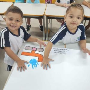 Imagem da notícia ALUNOS DA REDE MUNICIPAL REALIZAM ATIVIDADES EM ALUSÃO AO 'DIA MUNDIAL DA ÁGUA'