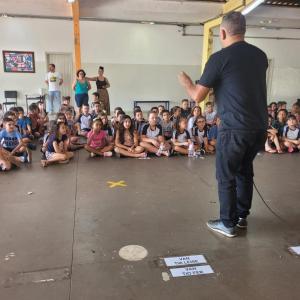 Imagem da notícia EMEF LAUDELINO DE ABREU PÕE EM PAUTA QUESTÕES IMPORTANTES SOBRE ANIMAIS
