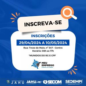 Imagem da notícia PROGRAMA MEU EMPREGO OFERECE CURSO DE CAPACITAÇÃO