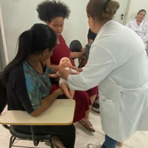 Imagem da notícia SEGUNDO ENCONTRO DO CURSO PARA GESTANTES
