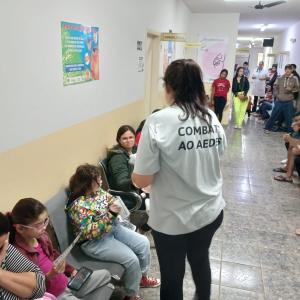 Imagem da notícia COMBATE À DENGUE É TEMA DE PALESTRAS EM UNIDADES DE SAÚDE