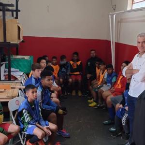 Imagem da notícia MAIO AMARELO: PREFEITURA REALIZA ATIVIDADES JUNTO AOS ALUNOS DO INFORMATIBOLA E DA EMEF LAUDELINO DE ABREU