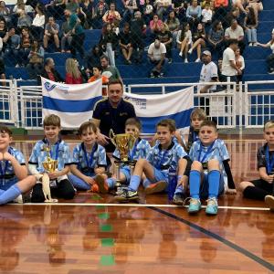 Imagem da notícia DEFINIDOS OS CAMPEÕES DO FUTSAL SUB-9 E SUB-11