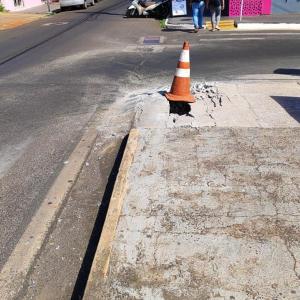 Imagem da notícia ATENÇÃO CONDUTORES DE VEÍCULOS E PEDESTRES: PONTE NA MAJOR ESTÁ SINALIZADA