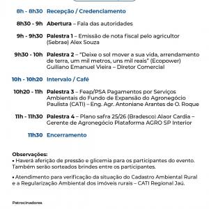 Imagem da notícia ENCONTRO DE PRODUTORES RURAIS: FORTALECIMENTO DA AGRICULTURA LOCAL