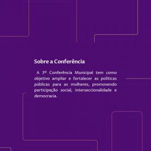 Imagem da notícia III CONFERÊNCIA MUNICIPAL DE POLÍTICAS PARA AS MULHERES: INSCRIÇÕES ABERTAS