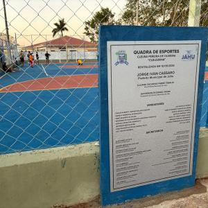 Imagem da notícia PREFEITURA INAUGURA CRAS NO JARDIM MARIA LUIZA IV E ENTREGA QUADRA REVITALIZADA