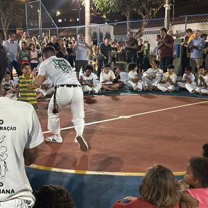 Imagem da notícia PREFEITURA INAUGURA CRAS NO JARDIM MARIA LUIZA IV E ENTREGA QUADRA REVITALIZADA