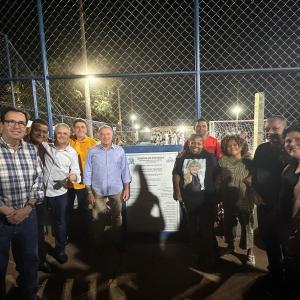 Imagem da notícia PREFEITURA INAUGURA CRAS NO JARDIM MARIA LUIZA IV E ENTREGA QUADRA REVITALIZADA