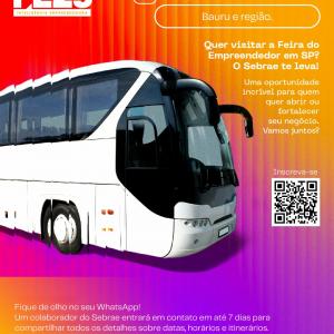 Imagem da notícia PREFEITURA E SEBRAE TE LEVAM PARA A ‘FEIRA DO EMPREENDEDOR’
