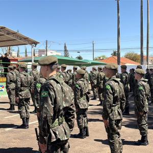 Imagem da notícia TIRO DE GUERRA RECEBE VISITA DE ORIENTAÇÃO TÉCNICA