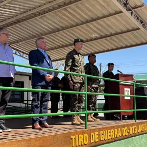 Imagem da notícia TIRO DE GUERRA RECEBE VISITA DE ORIENTAÇÃO TÉCNICA