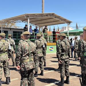 Imagem da notícia TIRO DE GUERRA RECEBE VISITA DE ORIENTAÇÃO TÉCNICA