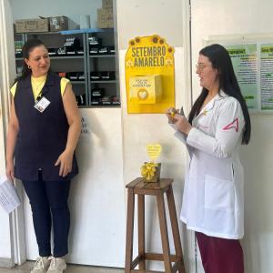 Imagem da notícia SETEMBRO AMARELO": ATIVIDADES ABREM ESPAÇO PARA ESCUTA E ACOLHIMENTO
