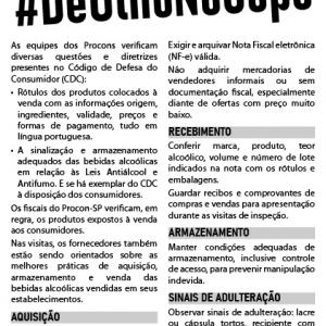 Imagem da notícia "DE OLHO NO COPO": BEBA COM SEGURANÇA E DENUNCIE O RISCO