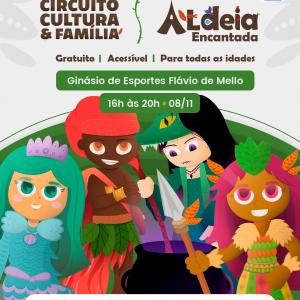 Imagem da notícia "ALDEIA ENCANTADA" PROMOVE UMA TARDE MÁGICA NESTE SÁBADO (08) NO FLÁVIO DE MELLO