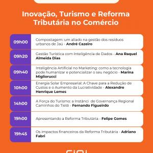 Imagem da notícia CIEJ CONTINUA COM MAIS EVENTOS NA PRÓXIMA SEMANA