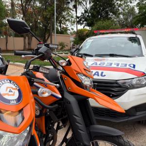 Imagem da notícia DEFESA CIVIL RECEBE NOVOS VEÍCULOS