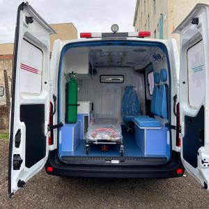Imagem da notícia PREFEITURA RECEBE NOVA AMBULÂNCIA PARA O TRANSPORTE DE PACIENTES