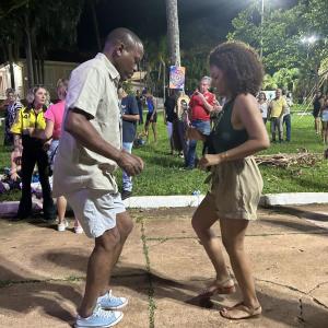 Imagem da notícia CAPOEIRA E ABRAÇO NEGRO MOVIMENTAM A PRAÇA DO MUSEU