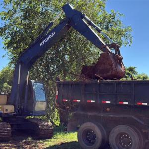 Imagem da notícia PREFEITURA INICIA MAIS UMA ETAPA DAS OBRAS DE LIMPEZA DO RIO JAÚ